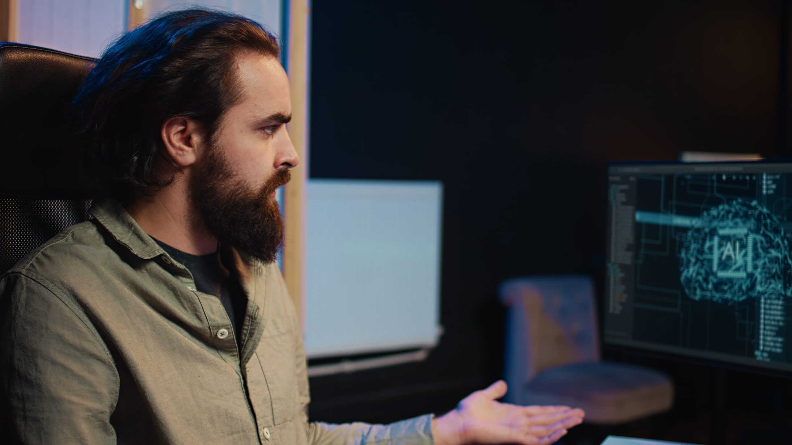 computer-developer-confused-by-agi-ai-turning-autonomous-greeting-him-min